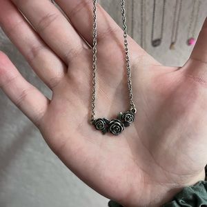 James Avery Roses Necklace
